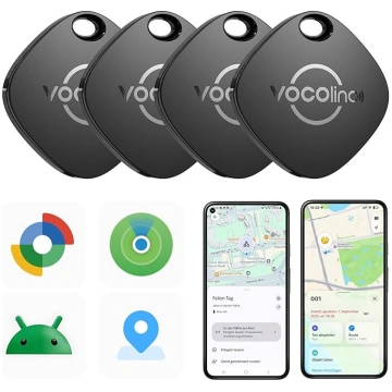 VOCOlinc Android Tag Alternative 4er Pack, Smart K