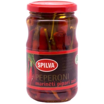 Sarkanie asie pipari Peperoni "Spilva" 330g