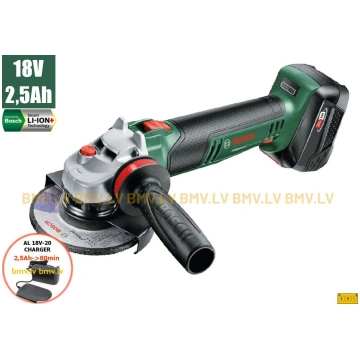 Leņķa slīpmašīna Bosch AdvancedGrind 18V-80 (1x2,5