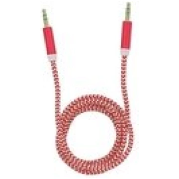 Tellur Basic Audio Cable aux 3.5mm Jack 1m Red