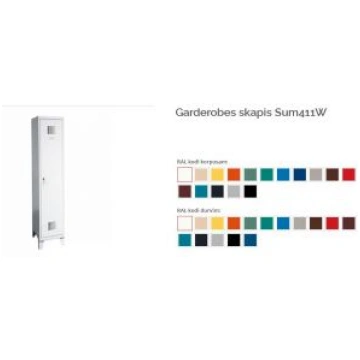 Garderobes skapis Sum411W