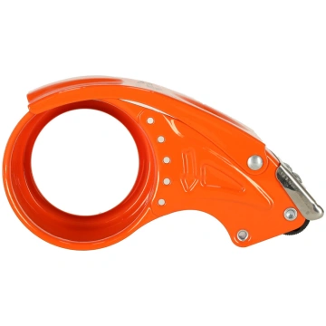 Metāla līmlentes turētājs iepakošanai 5 cm, oranžs
