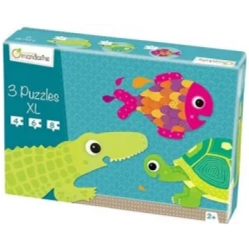 Puzle MANDARINE Ūdens dzīvnieki XL 80234_86