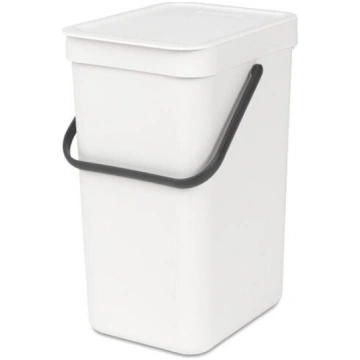 Atkritumu tvertne Brabantia, 12 l, balta