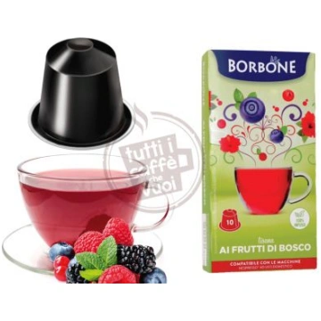 Capsule borbone tisana frutti di bosco compatibili