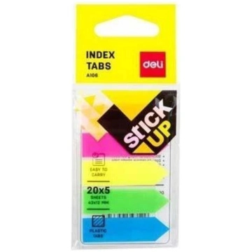 PP 43x12mm šķirkļi 5 krāsas DELI Nav norādīts