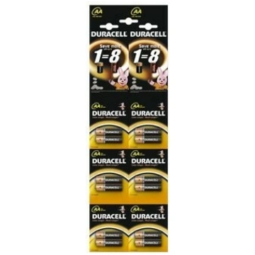 LR6/AA baterijas 1.5V Duracell BASIC sērija Alkali