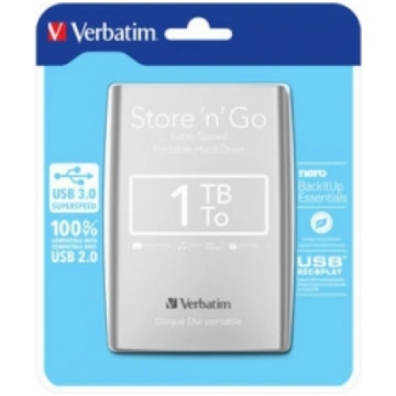 Ārējais cietais disks Verbatim Store n Go 1TB (530