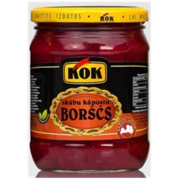 € 1.55 Boršč skābu kāpostu 500g