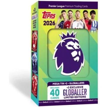 Topps Premier League 2026 Mega Tin # 2 . Globaller