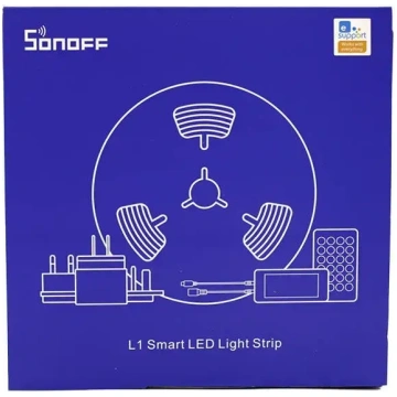 Viedā LED gaismas josla Sonoff L1 RGB (2 m) | IM18