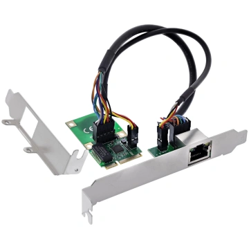 Karta sieciowa Level One Games InLine® Mini-PCIe G