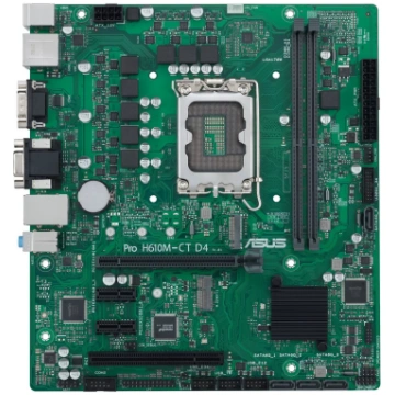 Mātesplate ASUS PRO H610M-C D4-CSM micro ATX, Inte
