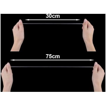 Silikona caurspīdīgā elastīgā lente 8 mm-20 m iepa