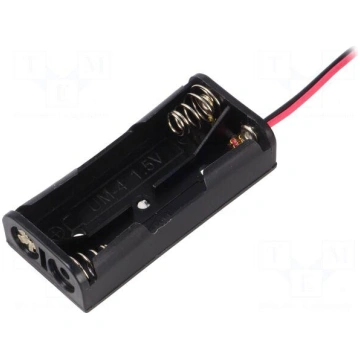 Holder | Leads: cables | Size: AAA,R3 | Batt.no: 2