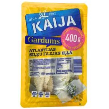 Siļķu fileja eļļā KAIJA Gardums 400g