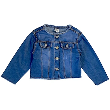 Bolero džinsu jaciņa meitenei 104 "Denim Bassic"