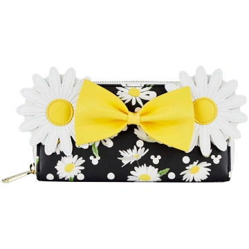 Loungefly Minnie Mouse Daisies Zip-Around Wallet