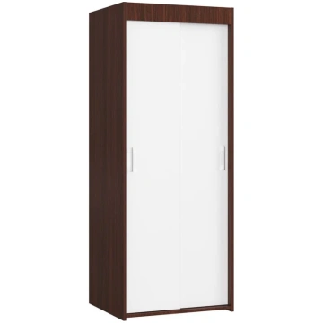 Priekškambara skapis CLP 2D, 70 cm, venge/balts