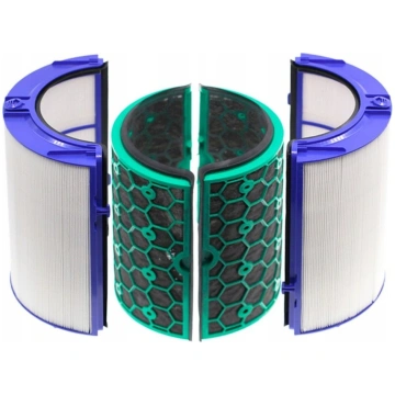 Filter Set 2 Hepa Filter H13 + Carbon For Dyson Hp