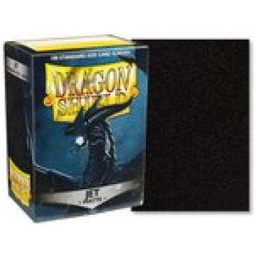 Dragon shield Standard Sleeves - Matte Jet (100 Pc