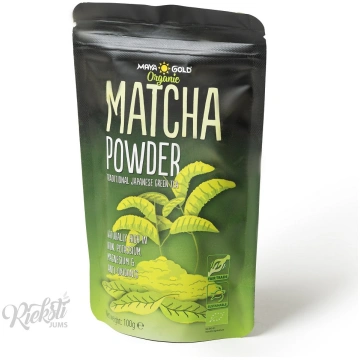 Japāņu zaļās tējas mačas (matcha) pulveris, 100 g