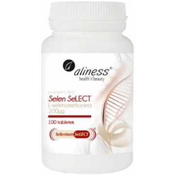 Selenium L-Selenometionine 200 µg Aliness 100 vtab