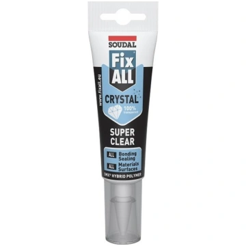 Līme-hermētiķis Soudal Fix ALL Crystal Caurspīdīgs