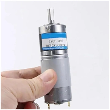 DC 28GP-395 12 V 24 mikro-reduktor motors, zems ap