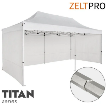 Tirdzniecības telts 4x8 Balta Zeltpro TITAN