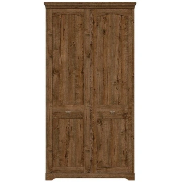 Skapis Patras SZF2D, brūns Black Red White