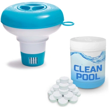 Peldošais ķīmijas dozators + 0,5 kg multifunkcionā