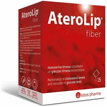 AteroLip fiber paciņas N15 LOTOS PHARMA