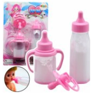 LEAN Toys Baby Dolls Bottles Disappearing Milk Pac