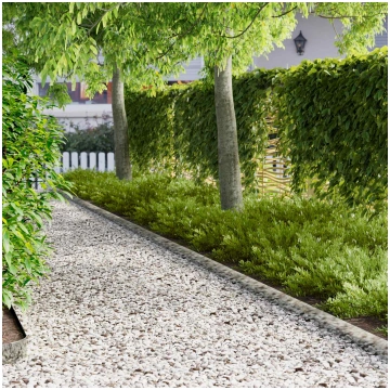 Zāliena apmale 20 pcs 103 x 10 cm tērauds sudraba