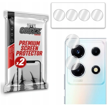 Kameras aizsargstikls GrizzGlass HybridGlass priek