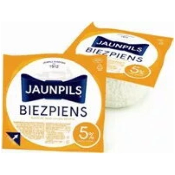 Biezpiens Jaunpils pienotava 5% 275 g