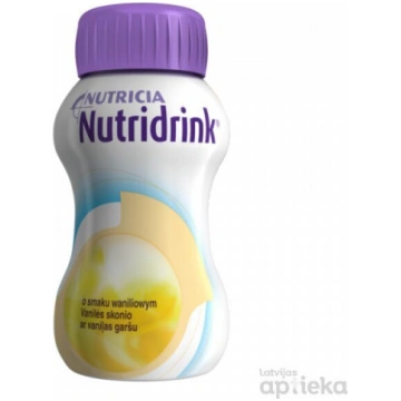 NUTRIDRINK vaniļas 125ml x 4