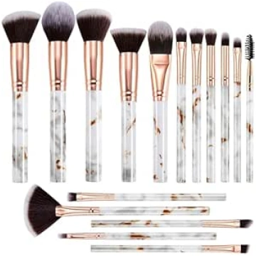 Makeup Brush Set DUAIU 16 Pieces Professional Brus