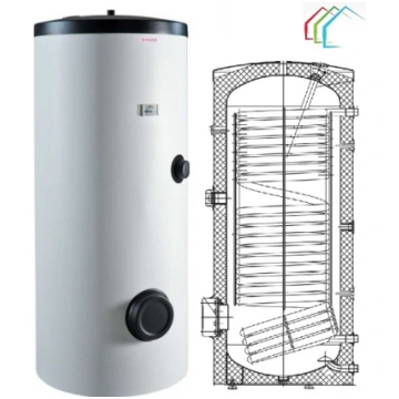 Boileris siltumsūknim 300L OKC 300 NTR/HP DRAŽICE