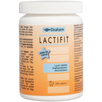 Diafarm Lactifit Lactic Omega-3 - Papildbarība Kaķ