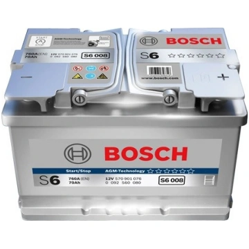 BOSCH S6005 60Ah 680A (EN) 242x175x190 12V S6005