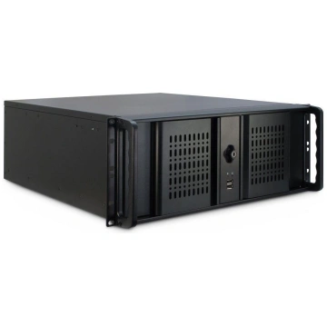 Servera korpuss Inter-Tech 4U-4098-S ATX, melna kr