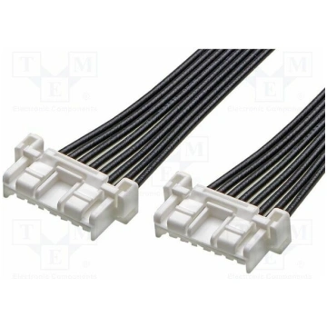 Connector: wire-board; socket; PIN: 8; Inom: 3A; c