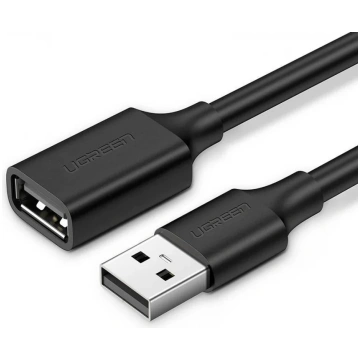 USB extension cable UGREEN US103, 1.5m, Black