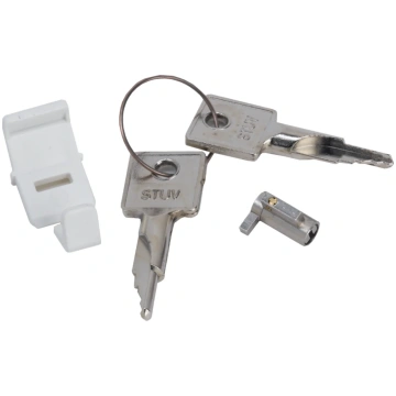 Hager VZ759 Key Lock, Golf Finish, Surface Mount, 