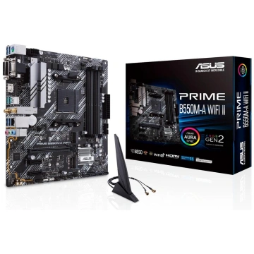 ASUS PRIME B550M-A WIFI II AMD B550 Socket AM4 mic