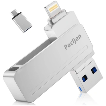 USB zibatmiņas disks iPhone, [MFi sertificēts] Pac