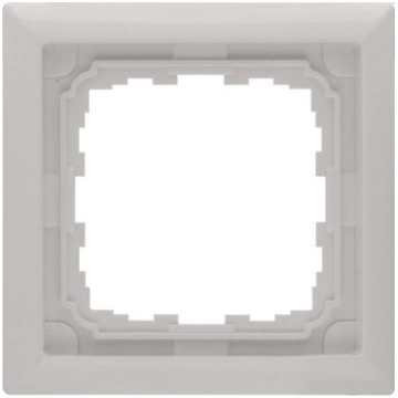 KOS Ramka pojedyncza KOS66 aluminium (664081) 6640