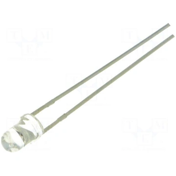 LED | 3mm | yellow green | 500÷750mcd | 30° | Fron